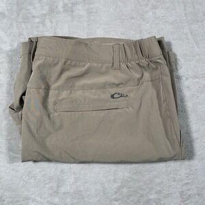 Drake Clothing Co Shorts 2XL XXL Khaki Chino Performance Outdoor Stretch Waist